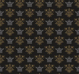 dark royal pattern