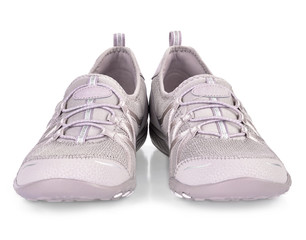 Sports shoes on a white background