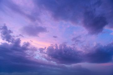 Naklejka na ściany i meble twilight Clouds sunset time,beauty cloud wallpaper backdrop