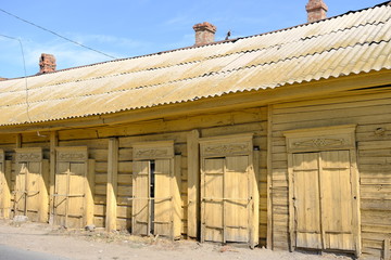 Details and elements of the facade of buildings