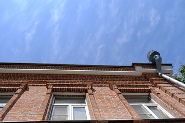 Details and elements of the facade of buildings