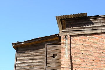 Details and elements of the facade of buildings