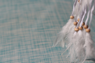 detail of a dream catcher