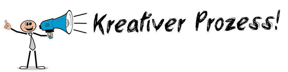 Fototapeta premium Kreativer Prozess!