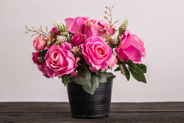 Bouquet of rose flower decor
