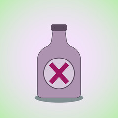 bottle of poison