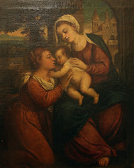 Jacopo Palma il Vecchio: Madonna mit Kind und St. Katharina © zatletic