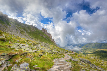 Verso il Lago della Vacca e Rifugio Tita Secchi, Passo Crocedomini - Lombardia