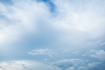 Obraz premium Blue sky natural background.