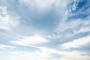 Blue sky natural background.