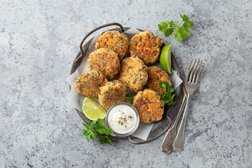 salmon and quinoa patties