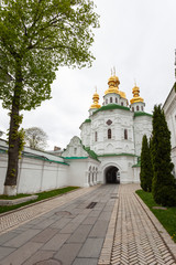 Fototapeta na wymiar Kiev Pechersk Lavra, Entrance, Kiev, Ukraine