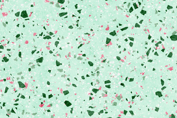 Terrazzo texture. Polished concrete floor and wall pattern. Color surface marble and granite stone, material for decoration