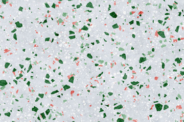 Terrazzo texture. Polished concrete floor and wall pattern. Color surface marble and granite stone, material for decoration