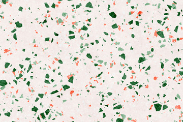 Terrazzo texture. Polished concrete floor and wall pattern. Color surface marble and granite stone, material for decoration