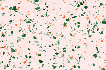 Terrazzo texture. Polished concrete floor and wall pattern. Color surface marble and granite stone, material for decoration