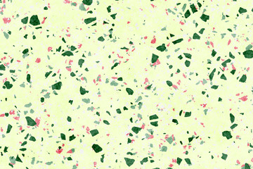 Terrazzo texture. Polished concrete floor and wall pattern. Color surface marble and granite stone, material for decoration