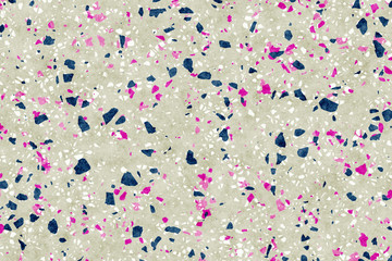 Terrazzo texture. Polished concrete floor and wall pattern. Color surface marble and granite stone, material for decoration