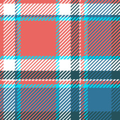 Fototapeta premium Plaid or tartan vector is background or texture in many color