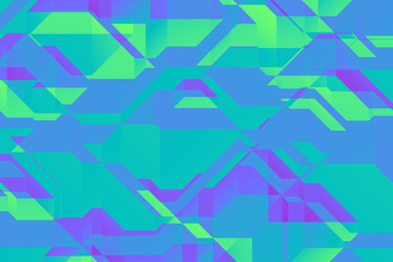 Modern geometric abstract background.  Bright colorful banner with a trendy gradient shapes