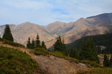 Big Almaty Lake Kazakhstan Lac