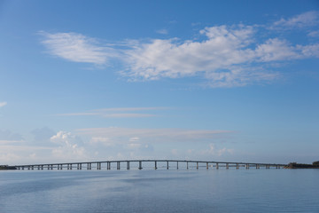 Intracoastal Waterway.  Indian River Lagoon, Florida.