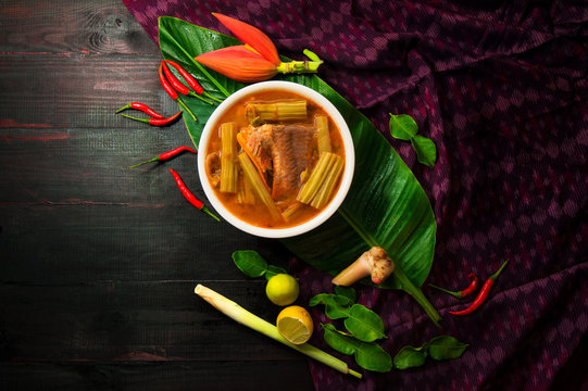 Curry citrus Moringa fish.