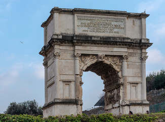Fototapeta na wymiar Arco de triunfo. Rome