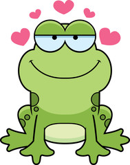 Fototapeta premium Little Frog Love