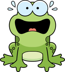 Scared Little Frog