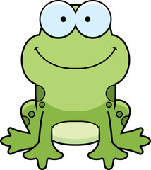Little Frog Smiling