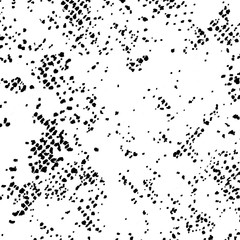 Hand draw art abstract wallpaper concept halftone monochrome black design random shape isolated on white design element