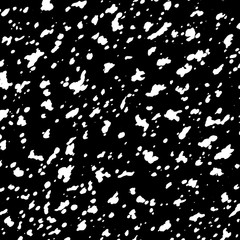 Hand draw art abstract wallpaper concept halftone monochrome black design random shape isolated on white design element