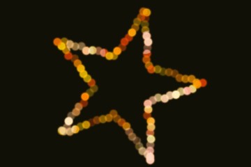 Christmas bokeh background light