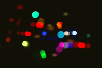 Christmas bokeh background light