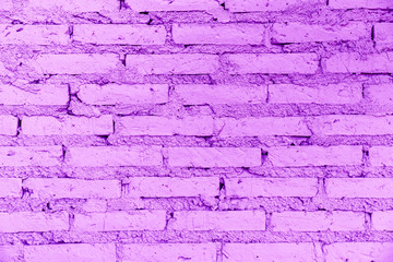 purple brick wall for background