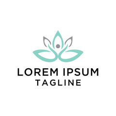 Human Welllness Logo Design Template