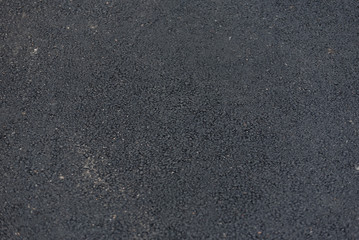 Freshly laid asphalt. Directly above. Backgrounds and textures