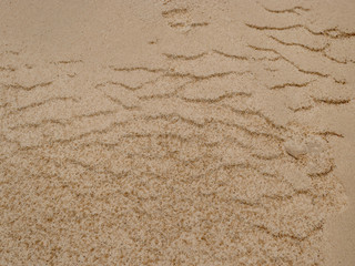 abstract wind and sand formations on the beach, suitable for textures and backgrounds