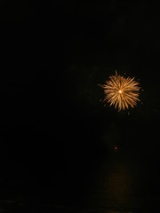 fireworks on night sky