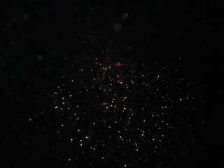 Fireworks in the sky