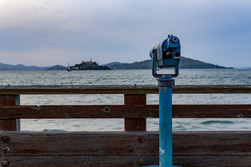 View Finder next to Alcatraz 