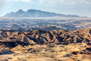 Namibia incredible dead landscape like moonscape, Erongo region near Swakopmund, namibia Africa