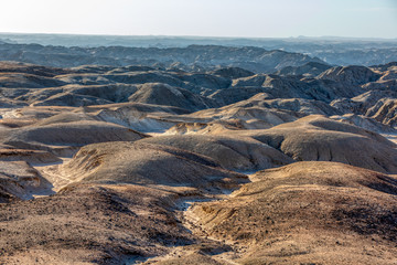 Namibia incredible dead landscape like moonscape, Erongo region near Swakopmund, namibia Africa