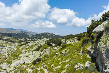 Landscape near The Scary (strashnoto) Lake, Rila Mountain, Bulgaria