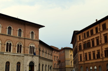 Altbauten in Siena