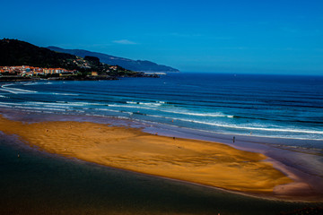 Urdaibai Bizkaia, Pais Vasco, Mundaka, Playa de Laga