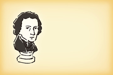 chopinのイラスト