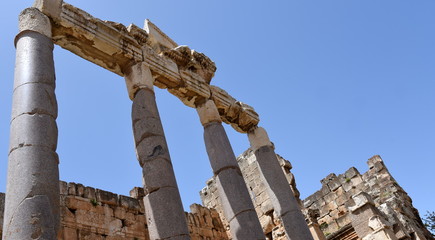 Säulen des Propyläums 