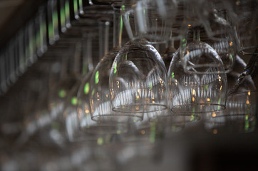 glasses of champagne